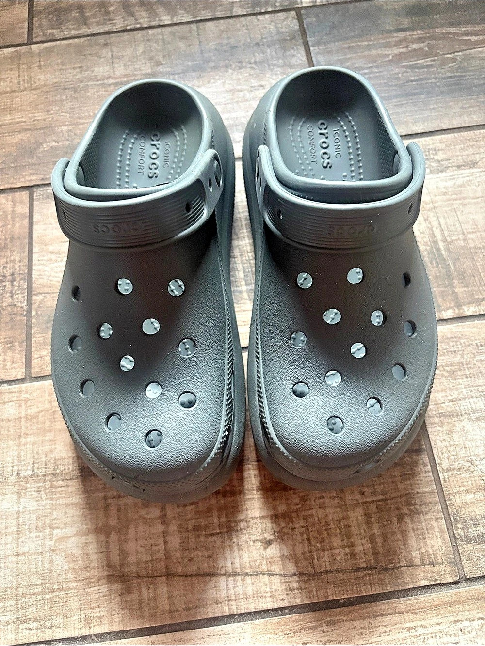 Crocs Classic Crush Clog Gray